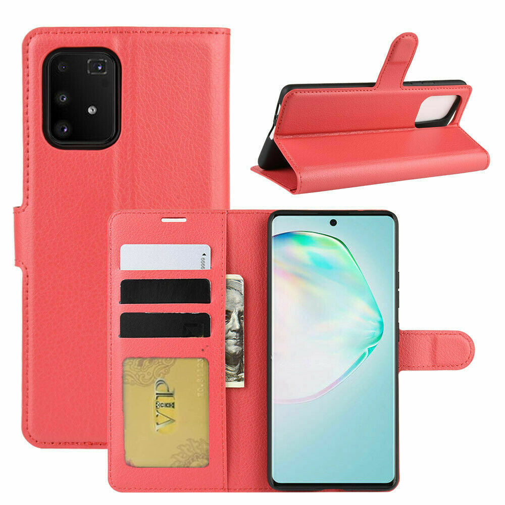 Étui portefeuille folio en cuir pour Samsung Galaxy A71 Étui portefeuille folio en cuir pour Samsung Galaxy A71